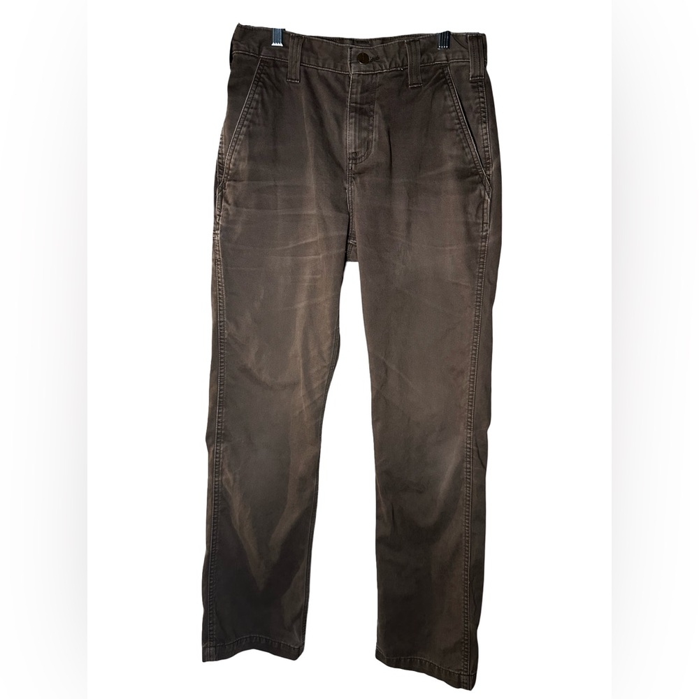 Carhartt Men's Chocolate Brown Khakis